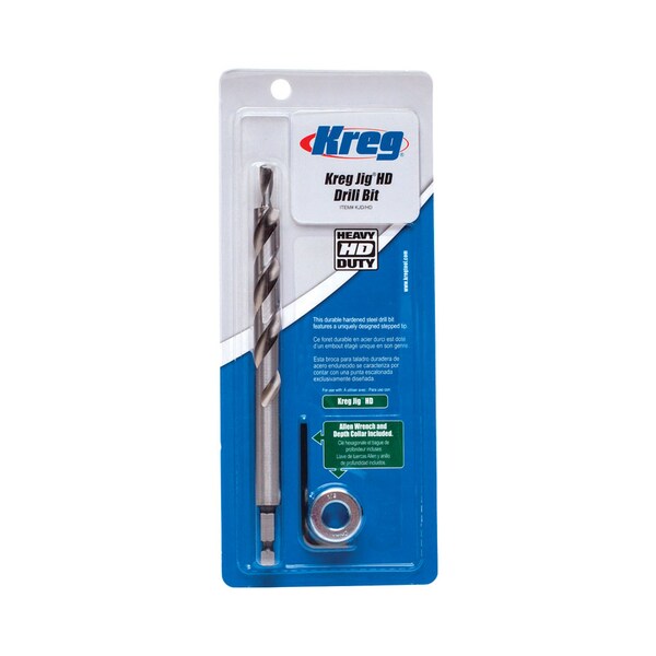 Kreg JIG HD DRILL 1/2""X6"" KJDHD Zoro
